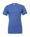 Heren T-shirt Bella Triblend Crew Neck 3413 True Royal Triblend